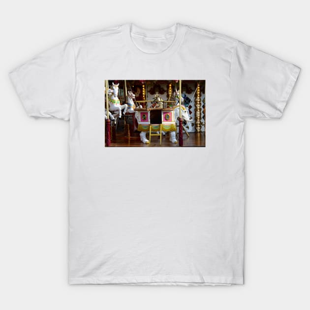 Carousel T-Shirt by Wolf Art / Swiss Artwork Photography